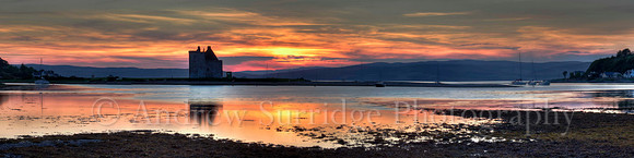 Sunset  Lochranza
