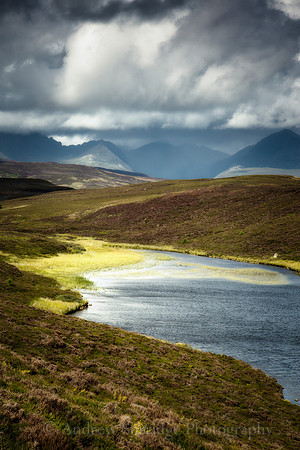 Urie Loch & Arran's Hills