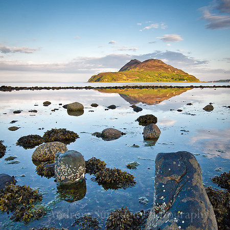 Holy Isle from Clauchlands