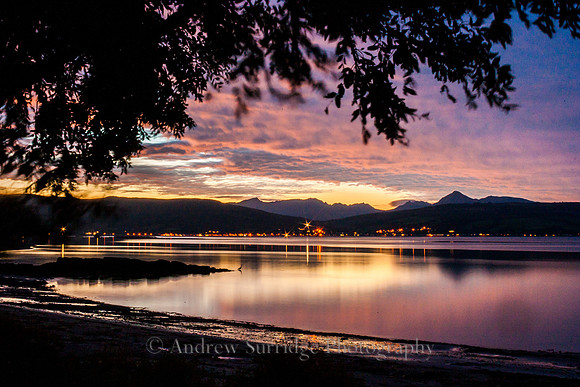 Lamlash bay from kings Cross