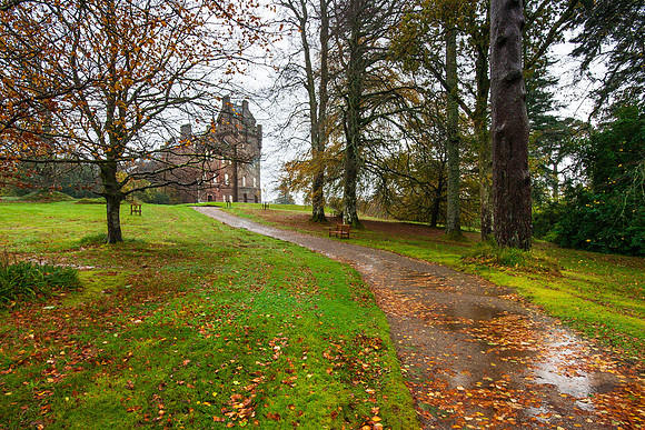 Autumn, Brodick Castle