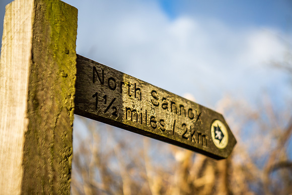 Footpath Sign